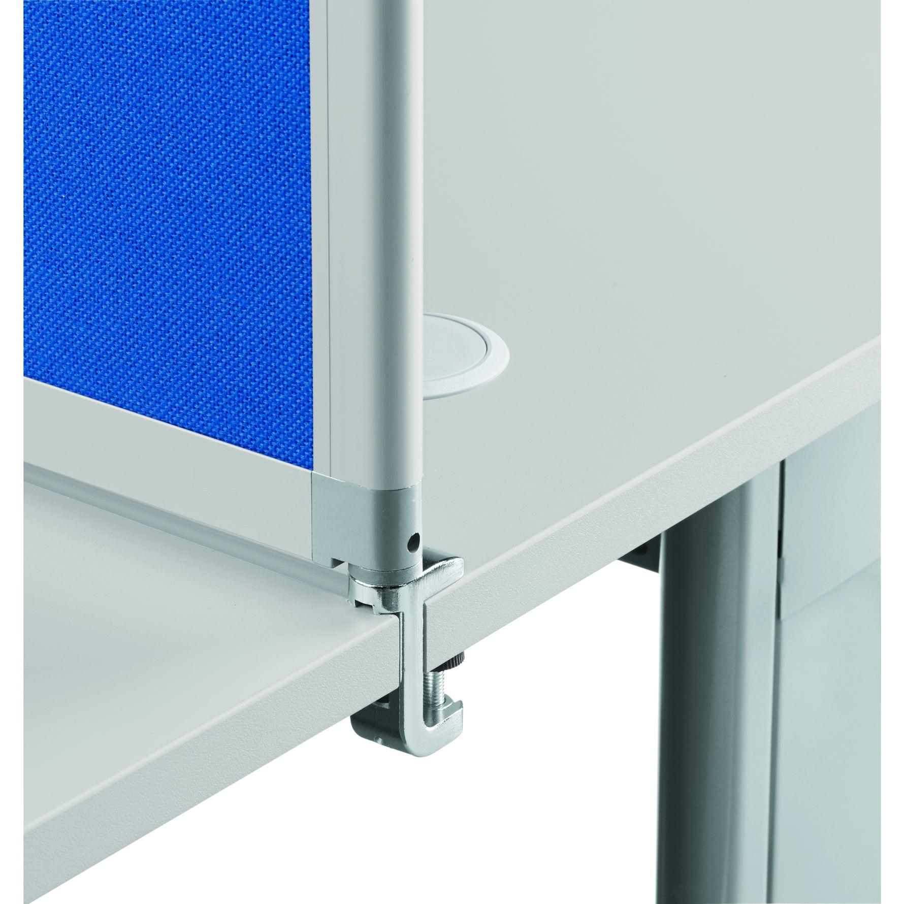 Tischklemme Trennwand-System Miami 20-38 mm - Wiepa Bürofachpartner