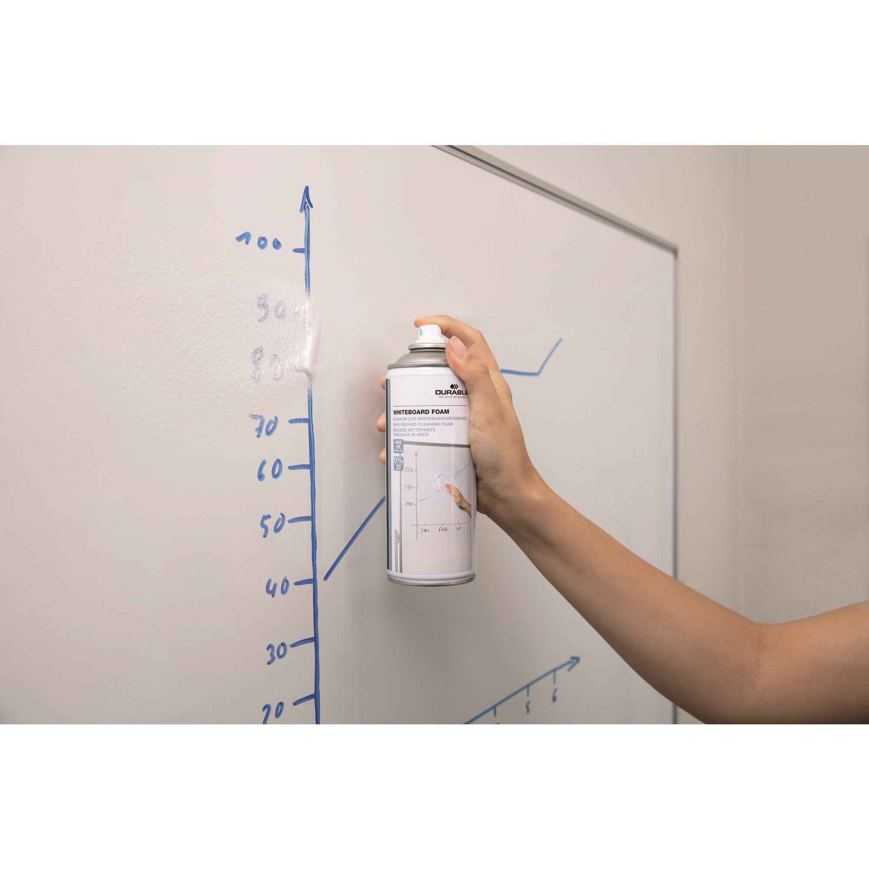 DURABLE Reinigungsschaum WHITEBOARD FOAM 400