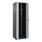C+P Kleiderspind Classic PLUS mit Sockel lichtgrau