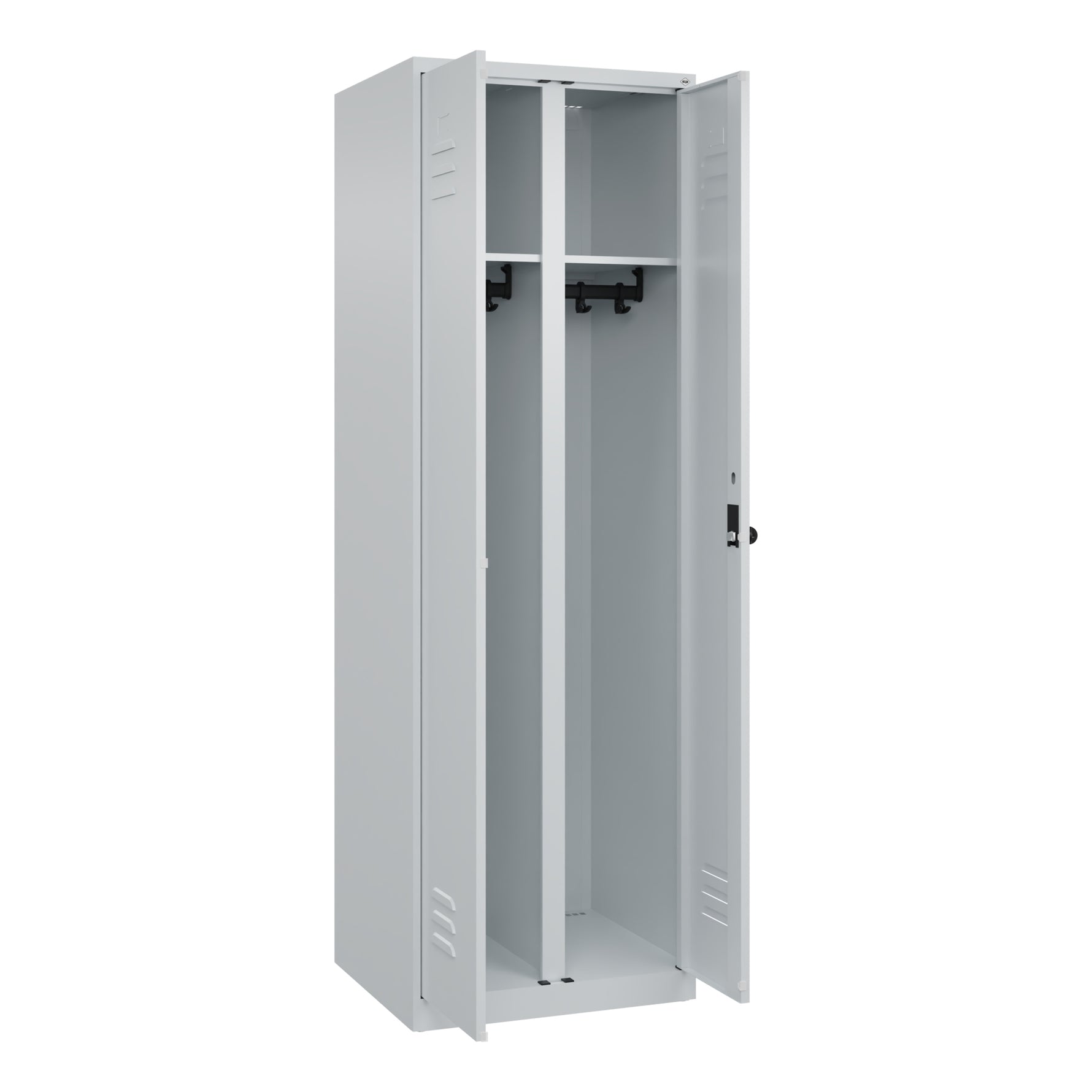C+P Kleiderspind Classic PLUS mit Sockel lichtgrau – Produktbild 19