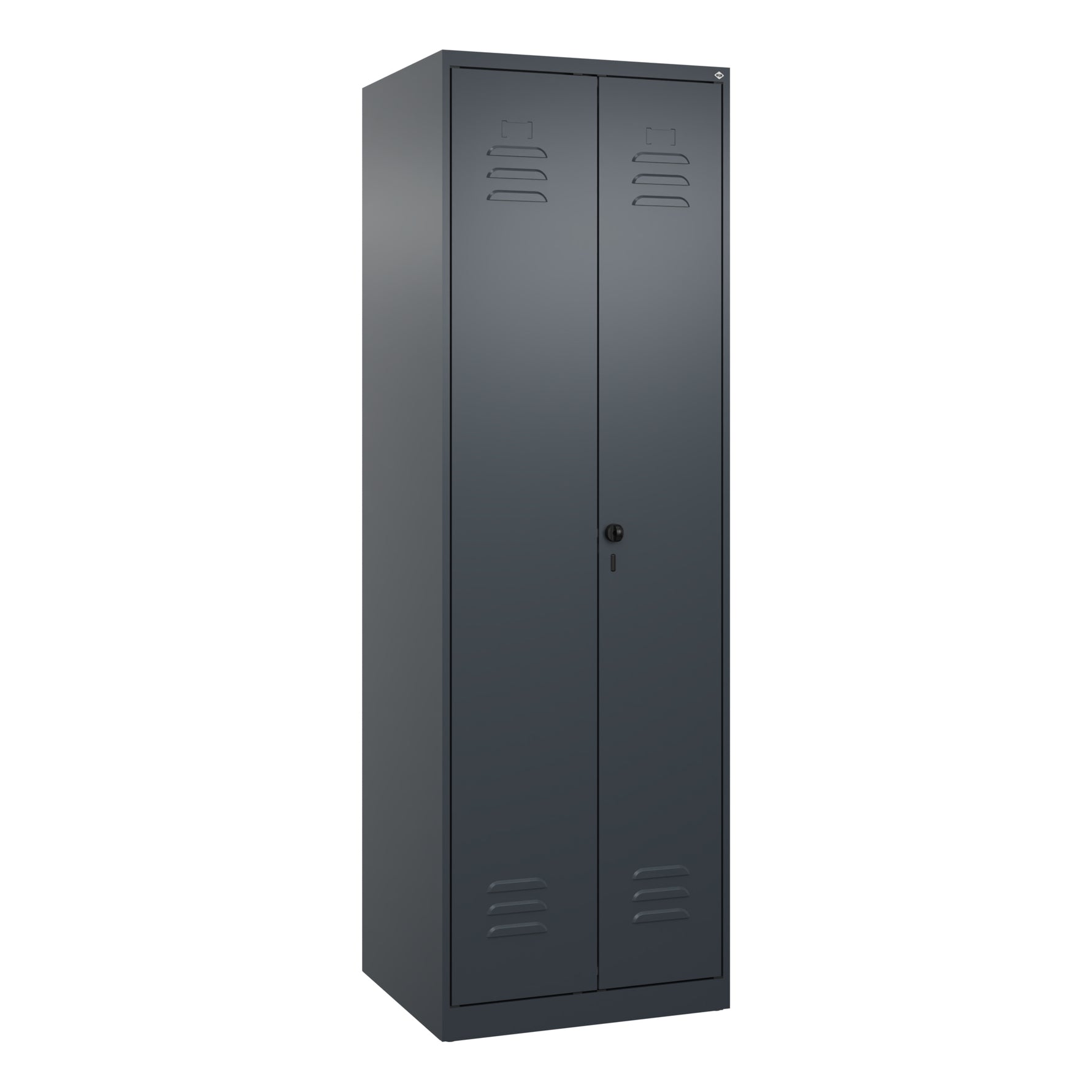 C+P Kleiderspind Classic PLUS mit Sockel anthrazitgrau – Produktbild 2