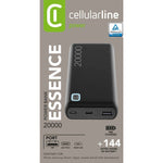 cellularline Powerbank ESSENCE schwarz