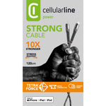 cellularline USB-Kabel Tetra Force 1,2 m