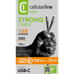 cellularline USB-Kabel Tetra Force 1,2 m