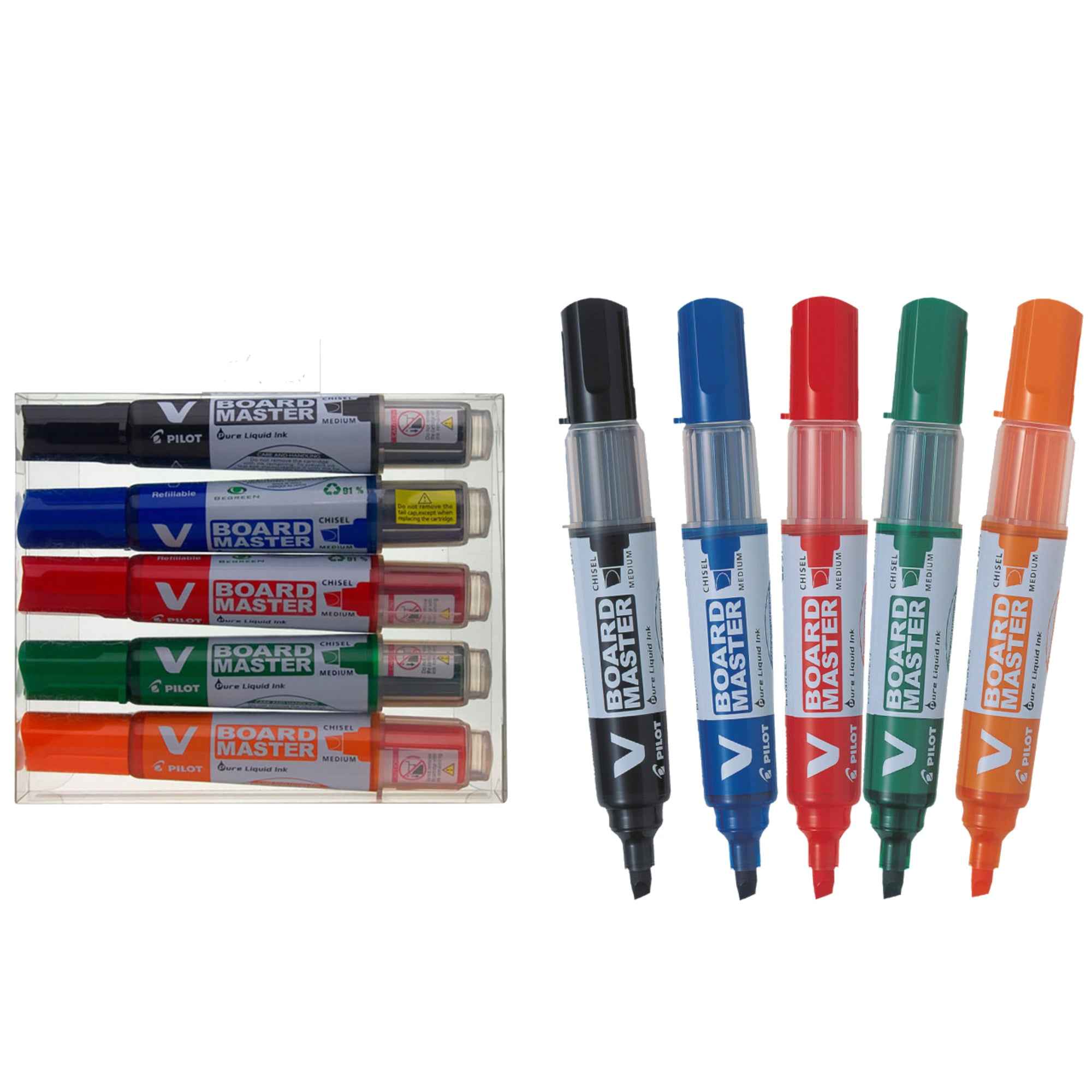 PILOT Whiteboardmarker V-Board Master 5 St./Pack.