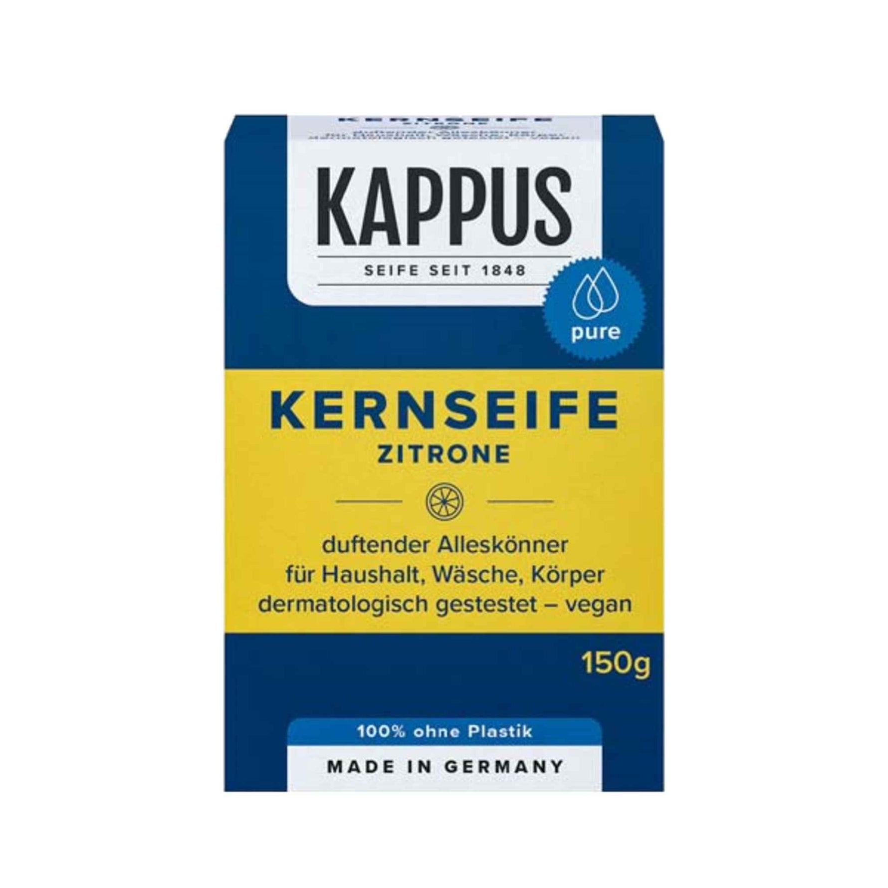 Kappus Seife Zitrone