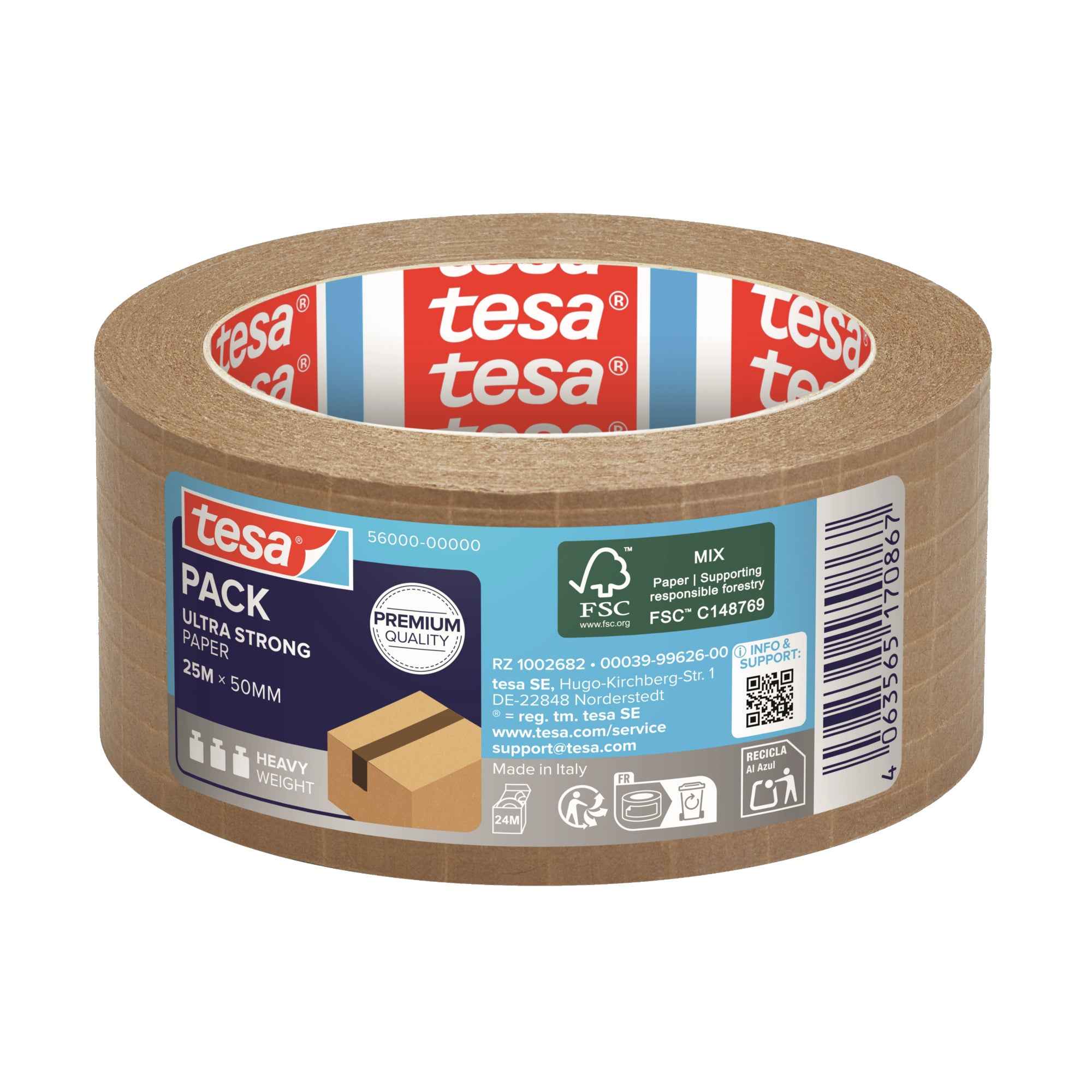 tesa® Packband tesapack® ULTRA STRONG PAPER