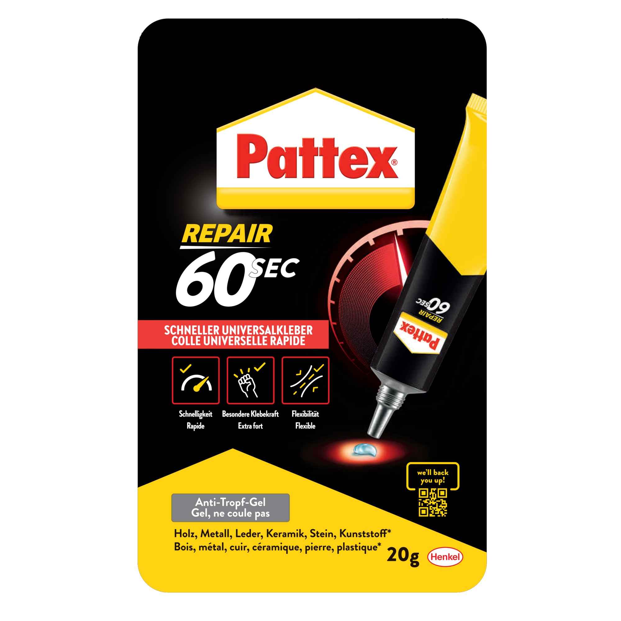 Pattex Alleskleber 60 sec.