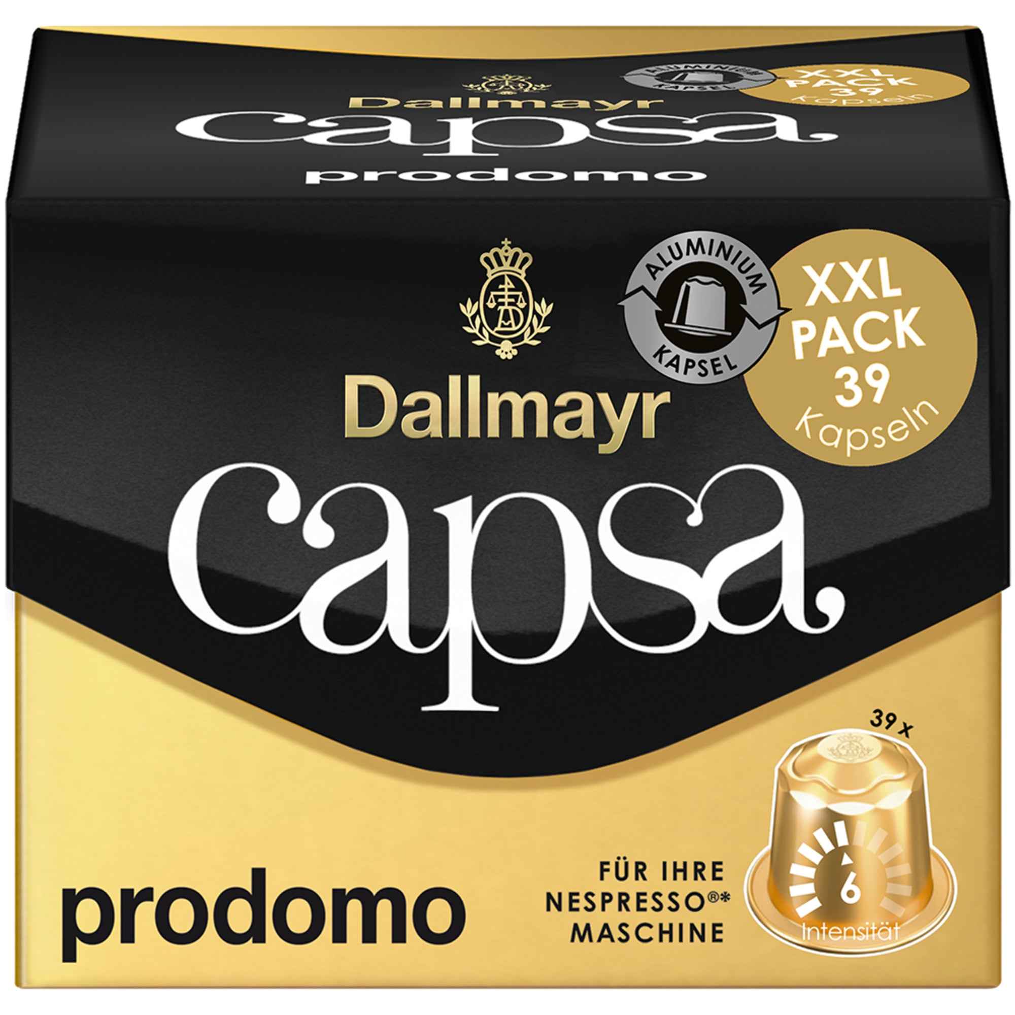 Dallmayr Kaffeekapsel capsa prodomo XXL