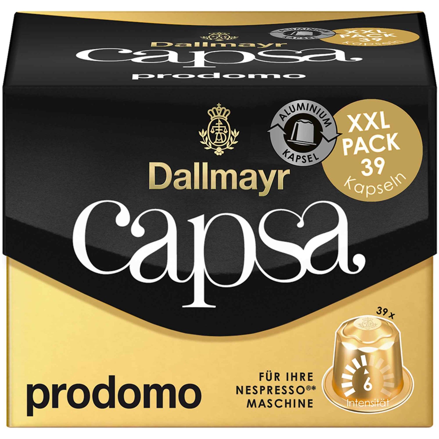 Dallmayr Kaffeekapsel capsa prodomo XXL