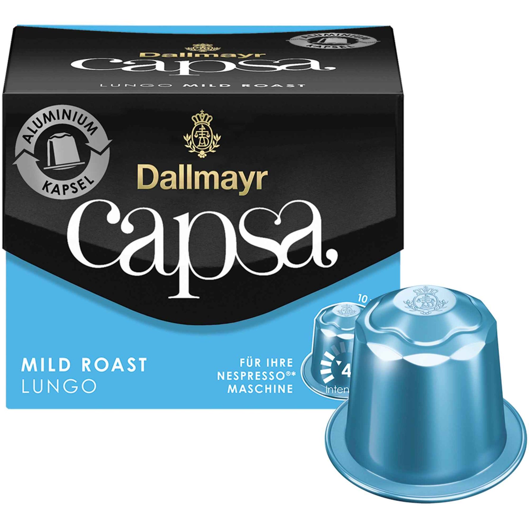 Dallmayr Kaffeekapsel capsa LUNGO MILD ROAST