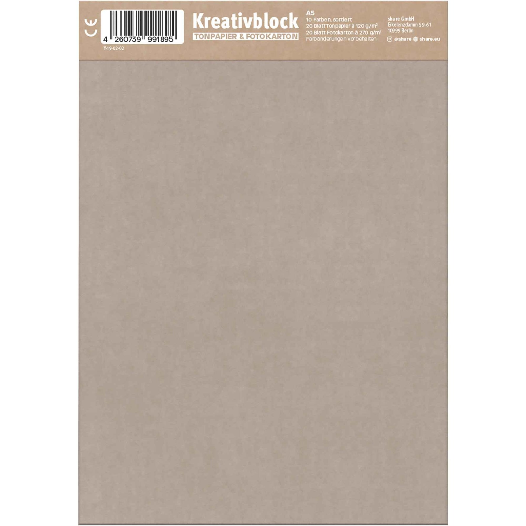 share Bastelblock DIN A5