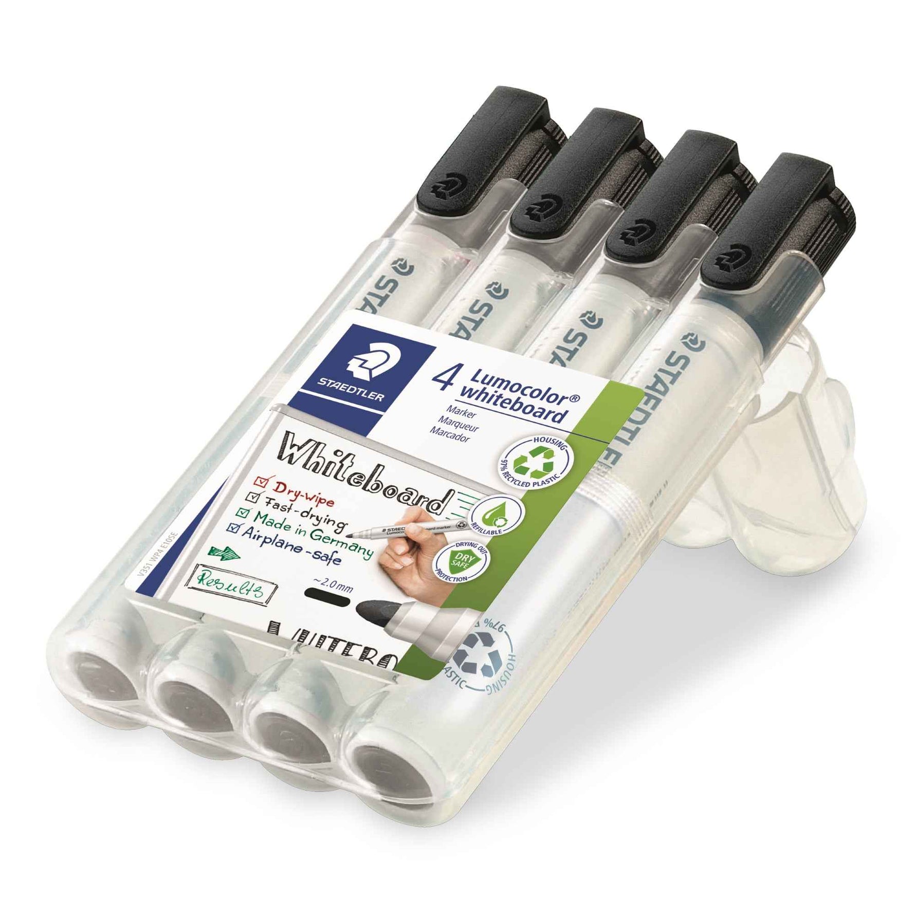 STAEDTLER® Whiteboardmarker Lumocolor® 351 4 St./Pack.