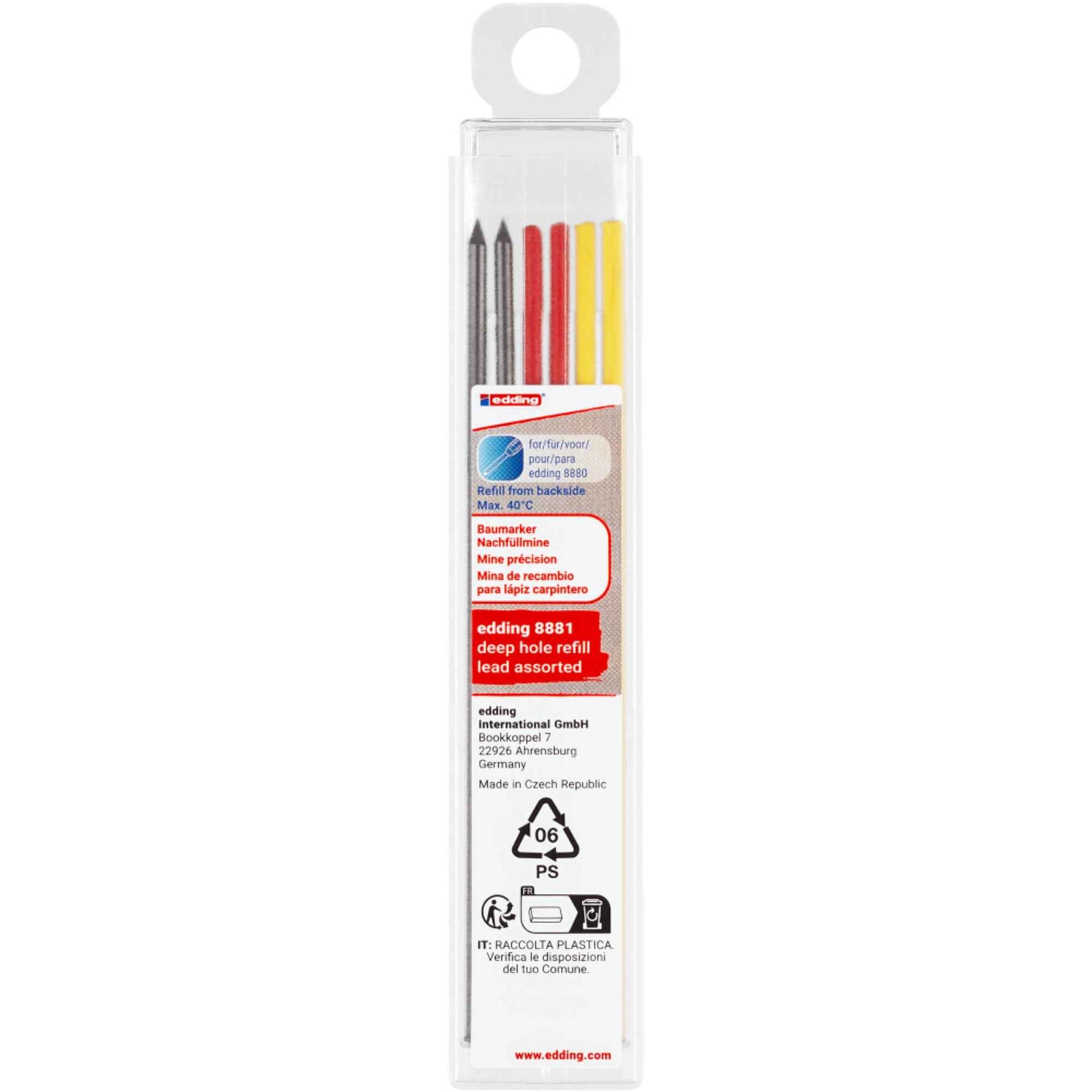 edding Nachfüllmine Tieflochmarker e-8881