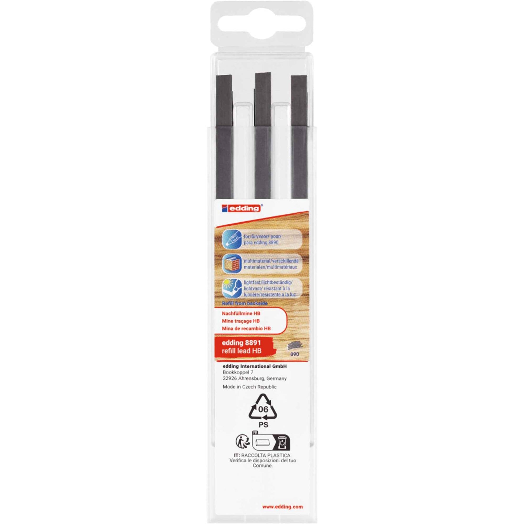 edding Nachfüllmine Zimmermannbleistift 8891