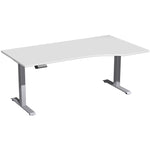 Geramöbel Schreibtisch Elevate Plus lichtgrau silber – Produktbild 2