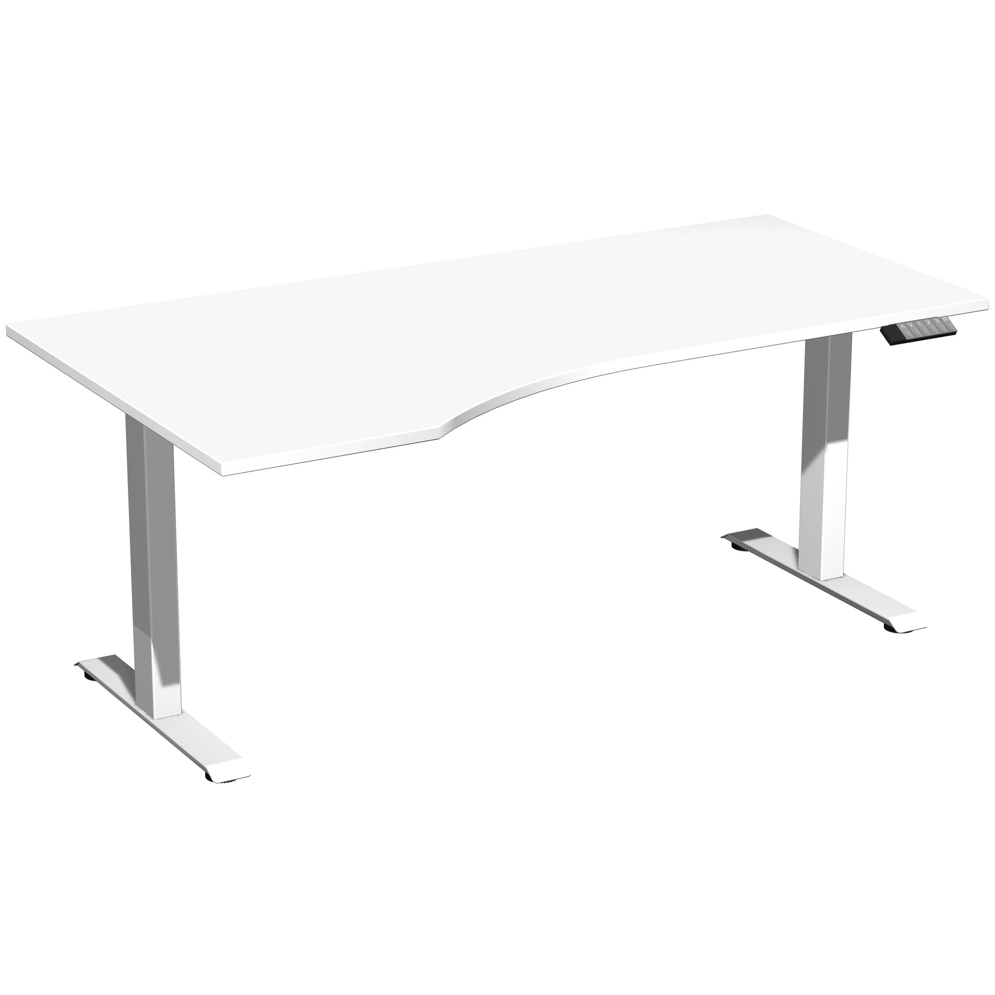 Geramöbel Schreibtisch Elevate Basic weiß weiß