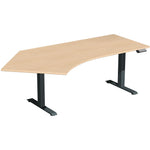 Geramöbel Schreibtisch Elevate Basic buche anthrazit – Produktbild 2