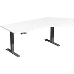 Geramöbel Schreibtisch Elevate Basic weiß anthrazit – Produktbild 2
