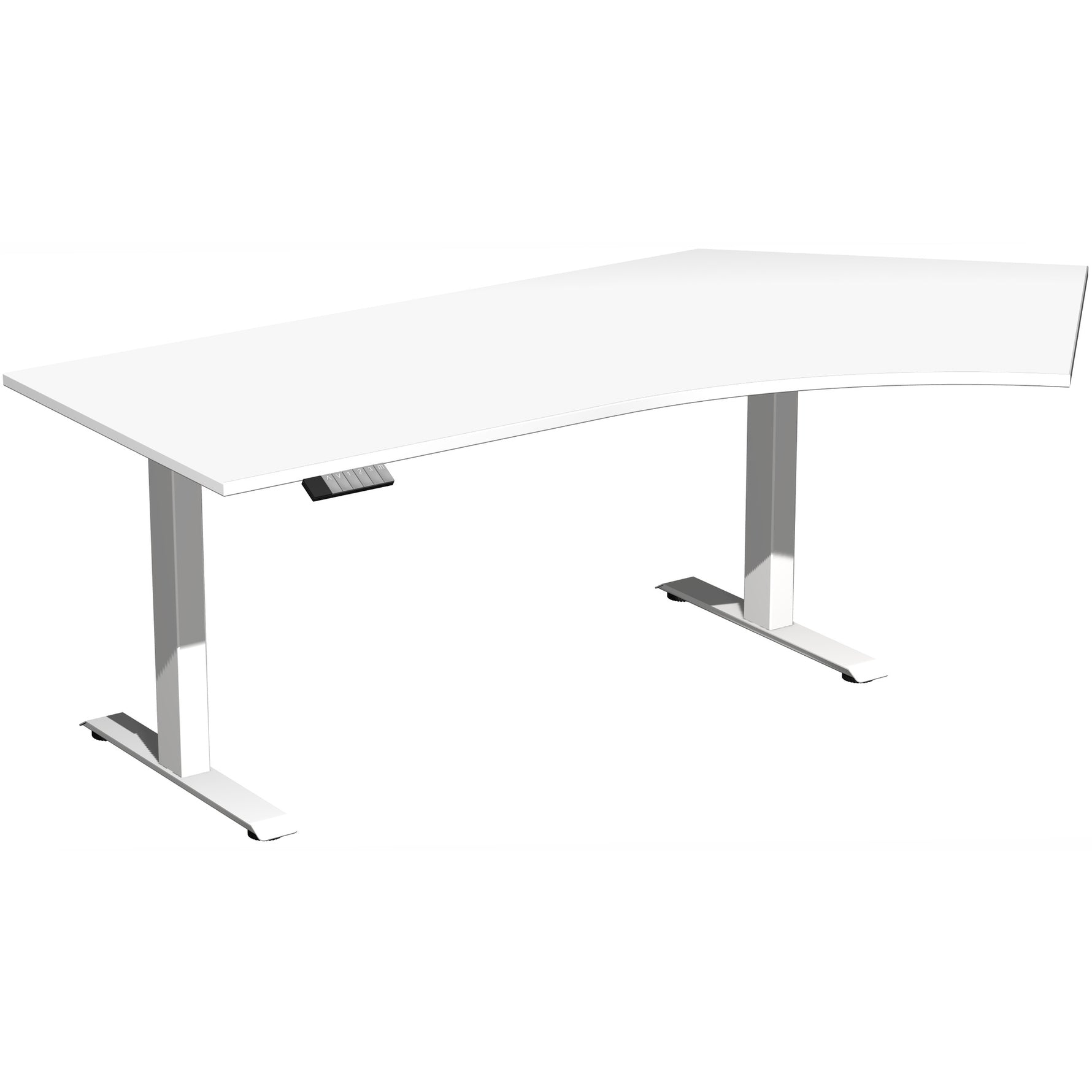 Geramöbel Schreibtisch Elevate Basic weiß weiß – Produktbild 2