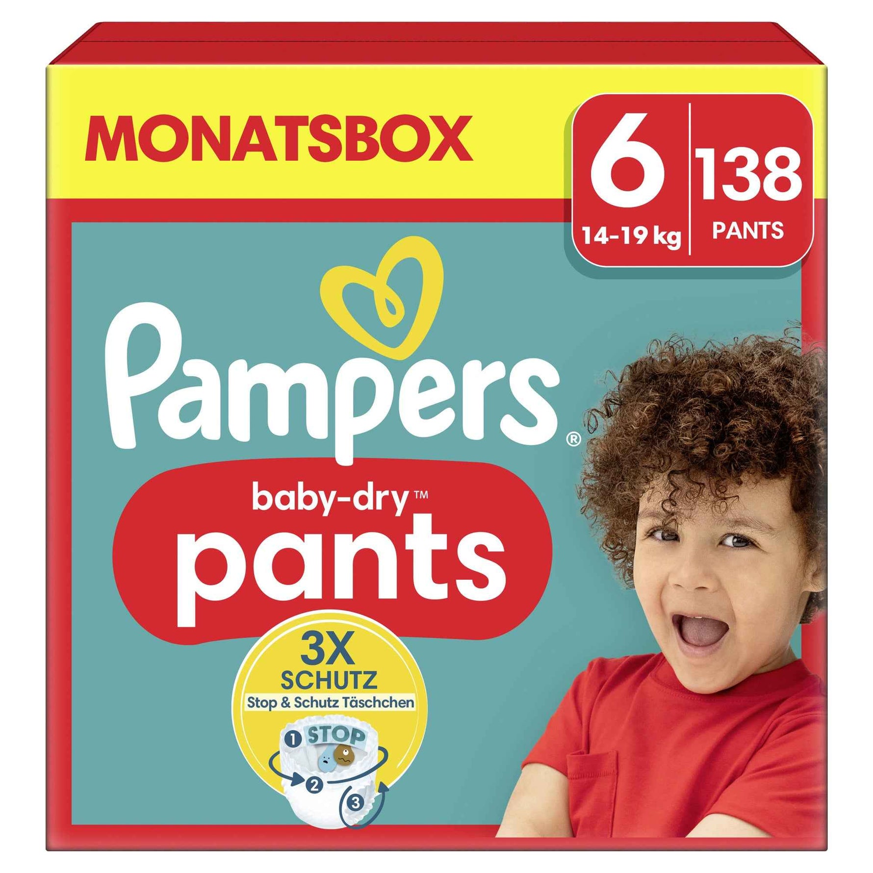Pampers Windeln Baby Dry Pants 6 (14-19 kg)