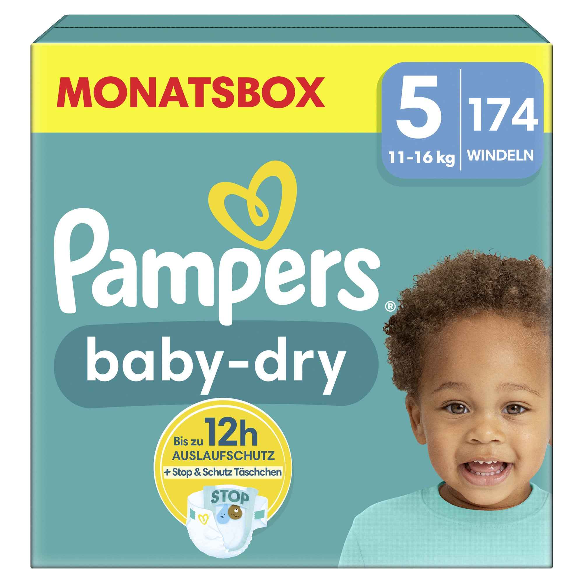 Pampers Windeln Baby Dry 5 (11-16 kg)