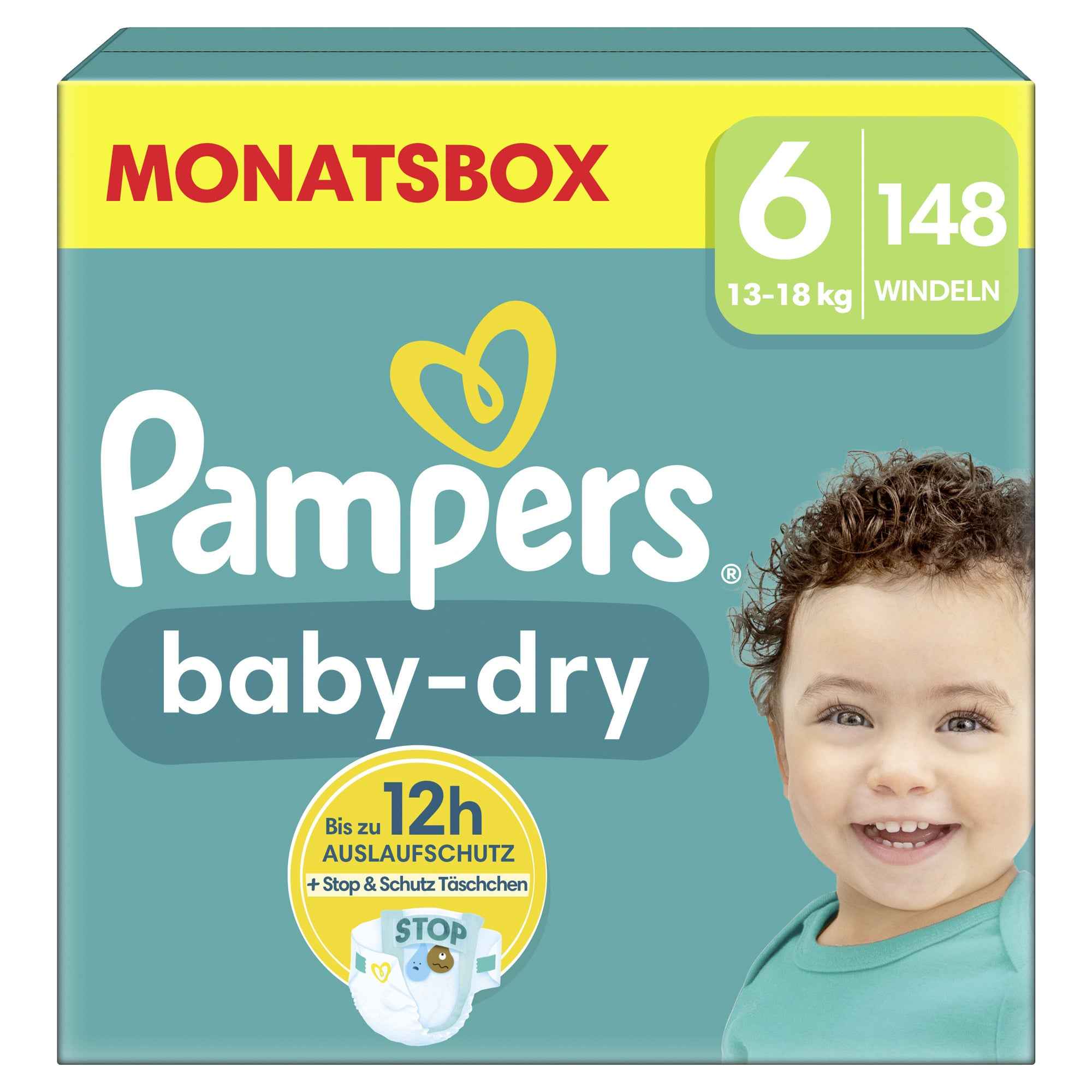 Pampers Windeln Baby Dry 6 (13-18 kg)