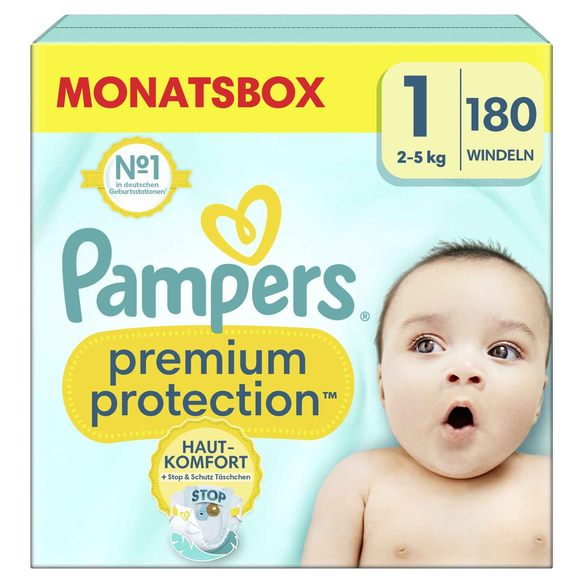 Pampers Windeln Premium Protection 1 (2-5 kg)