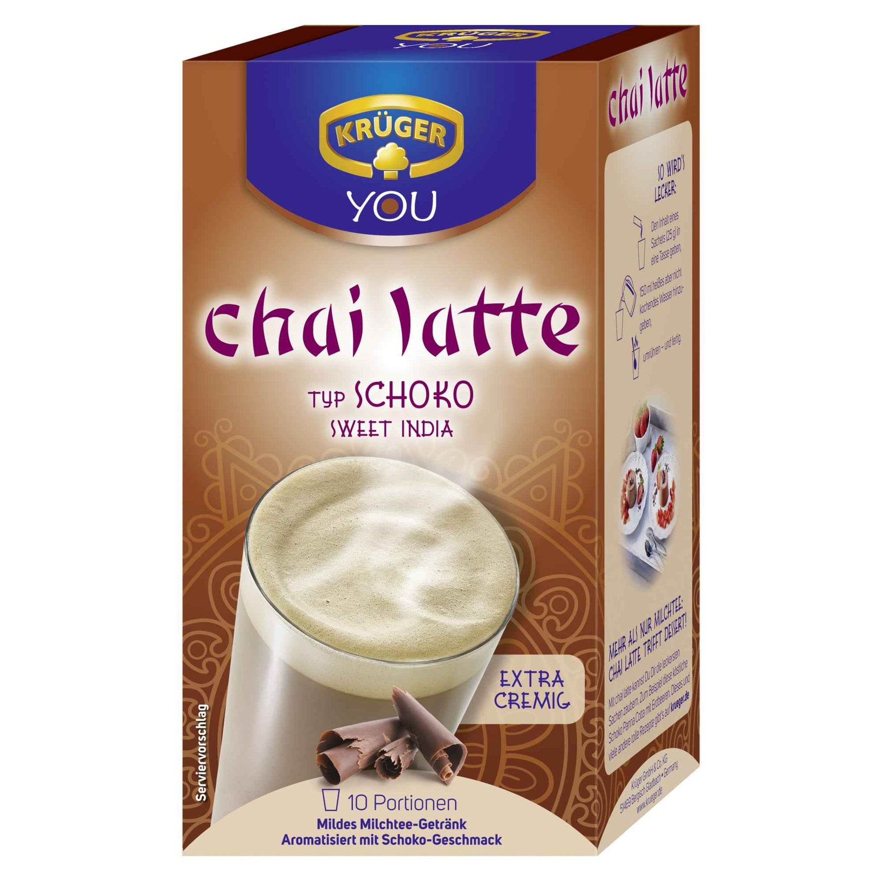 KRÜGER YOU Chai Latte Schoko