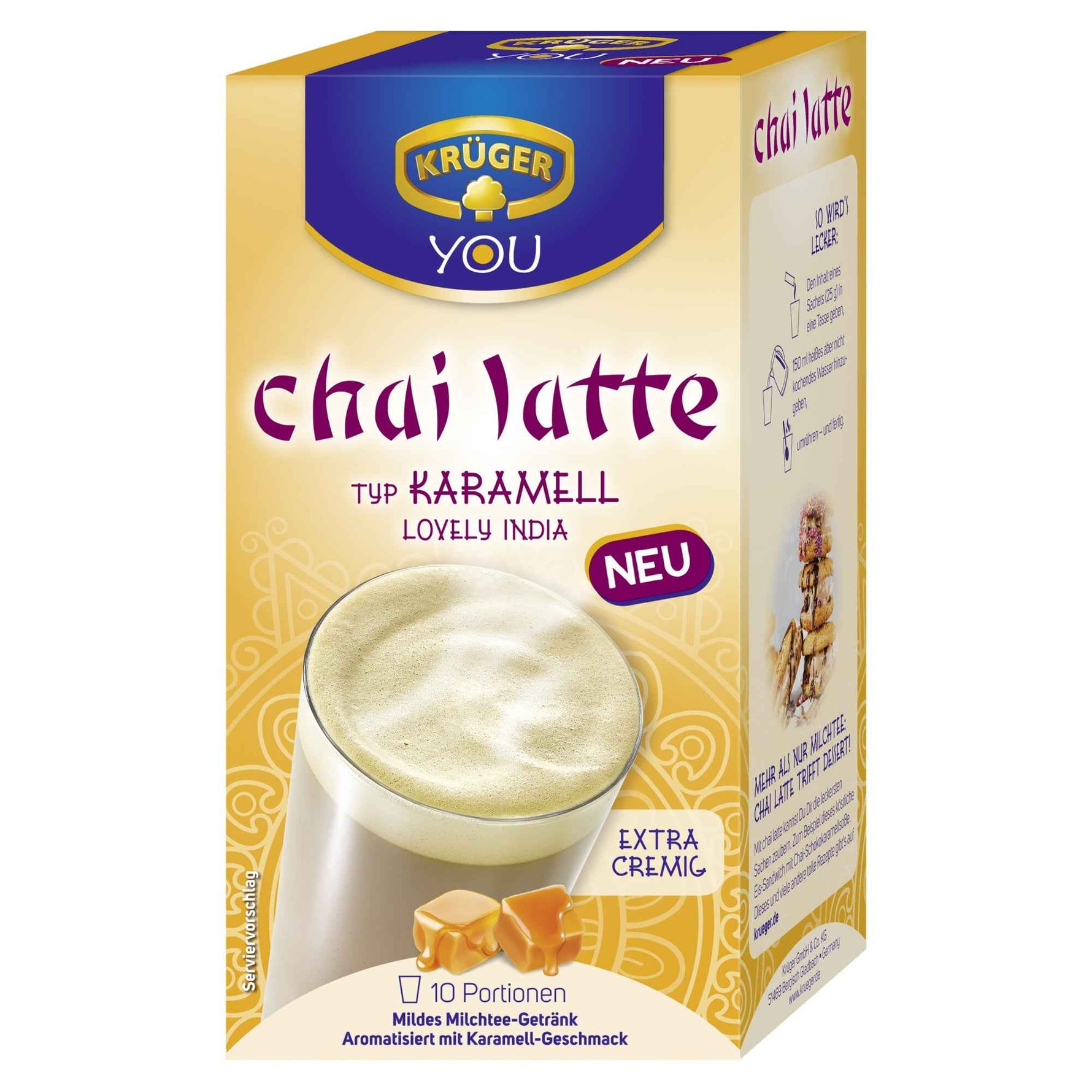 KRÜGER YOU Chai Latte Karamell
