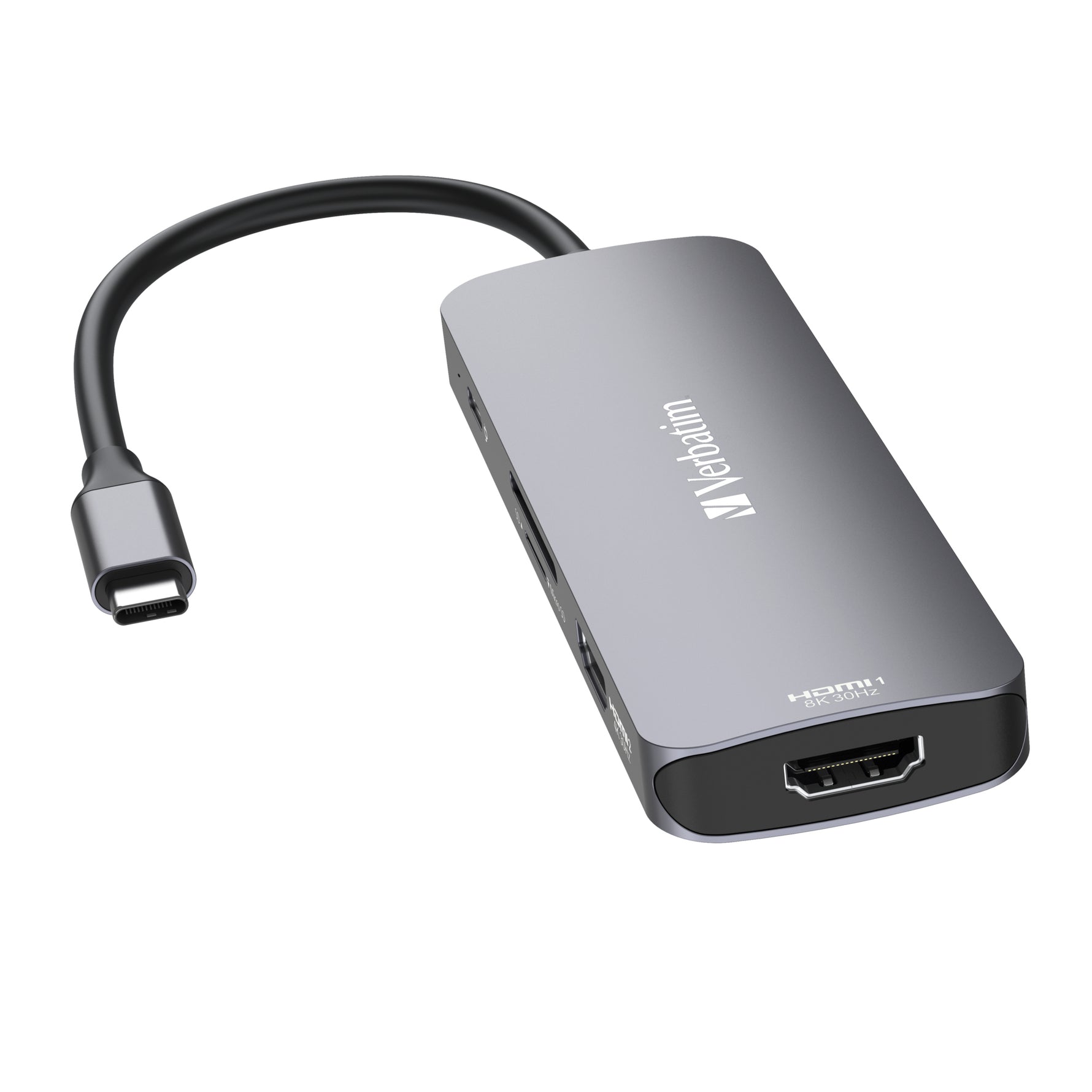 Verbatim USB-Hub CMH-08 85 W - Wiepa Bürofachpartner