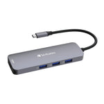 Verbatim USB-Hub CMH-08 85 W - Wiepa Bürofachpartner