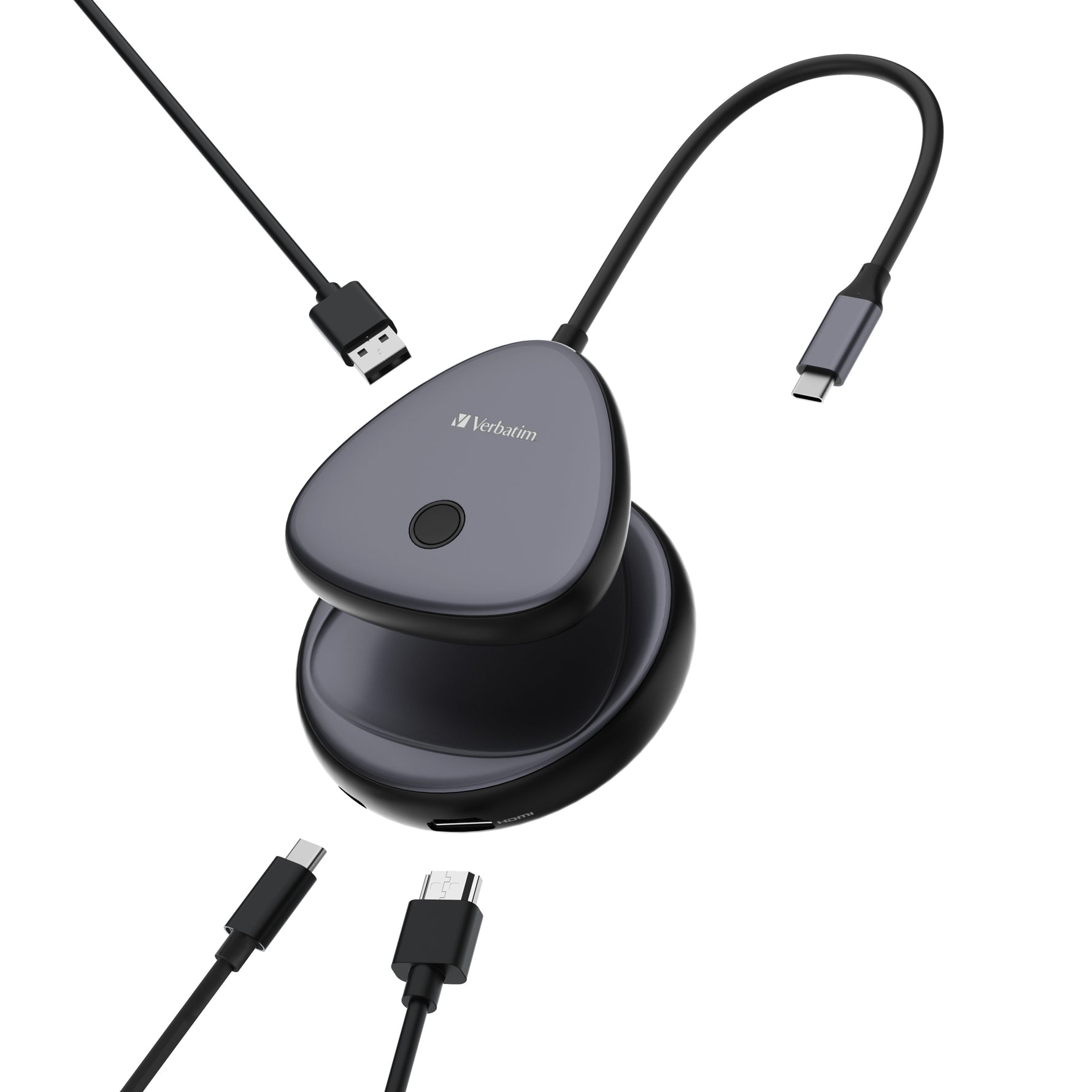 Verbatim USB-Hub Share my Screen WDA-02 4K - Wiepa Bürofachpartner