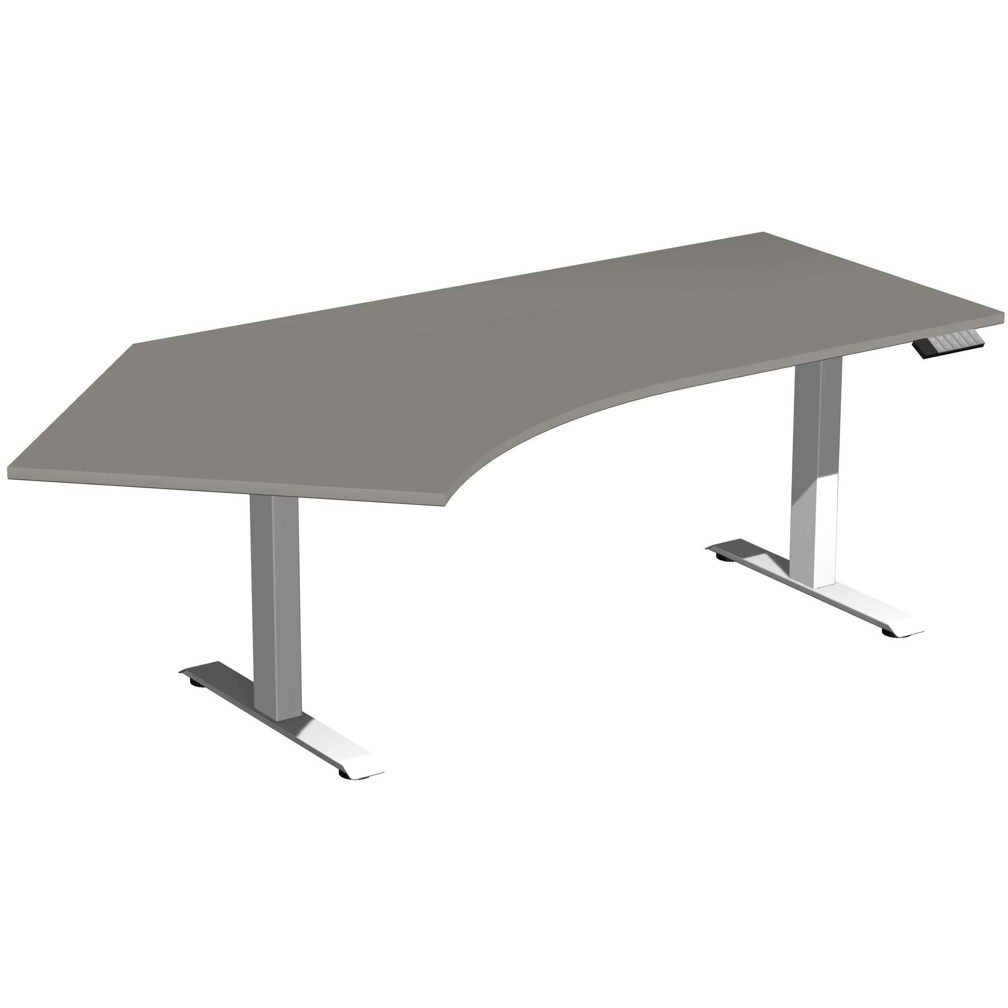 Geramöbel Schreibtisch Elevate Basic onyx weiß