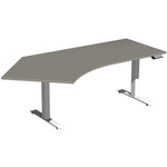 Geramöbel Schreibtisch Elevate Basic onyx weiß