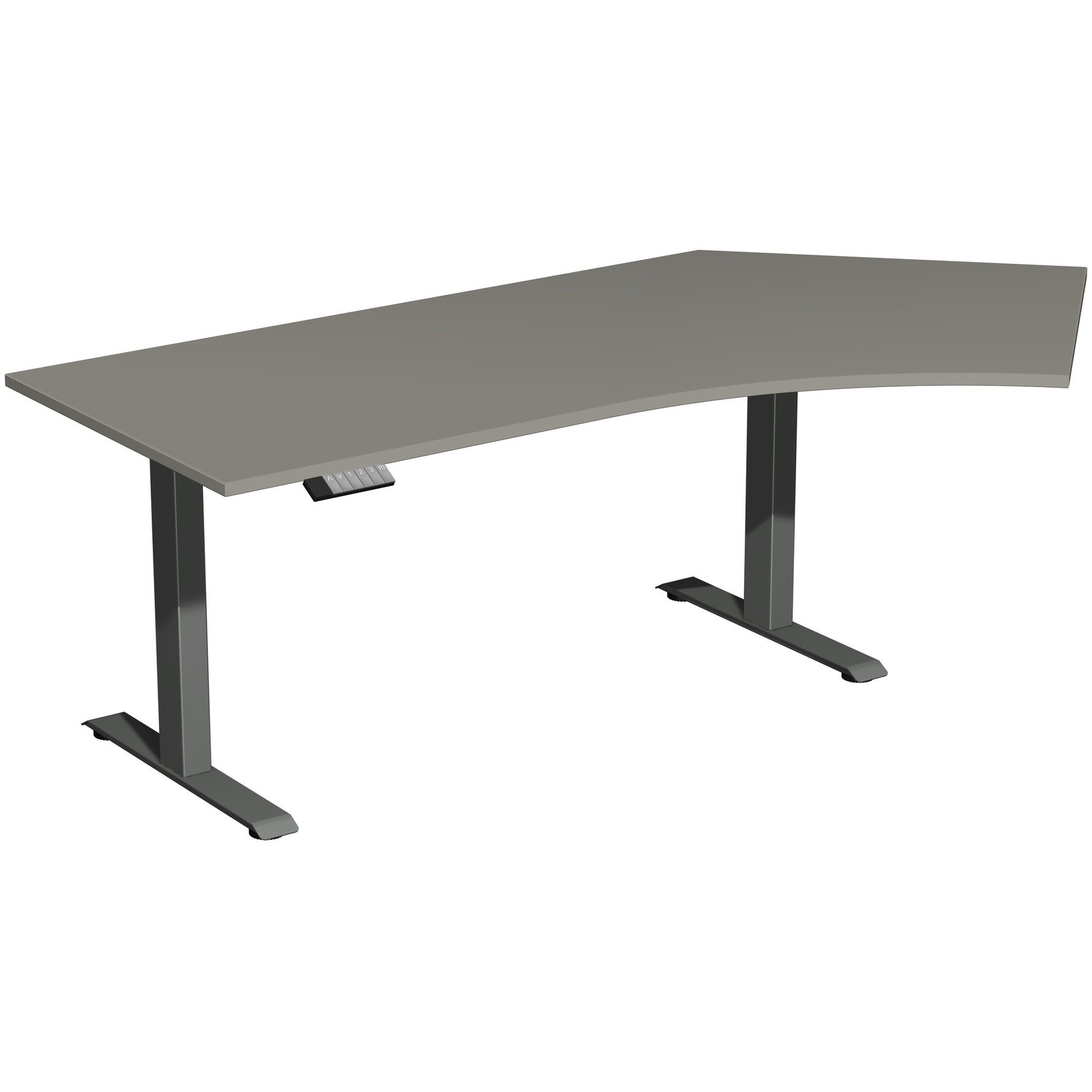 Geramöbel Schreibtisch Elevate Basic onyx anthrazit – Produktbild 2