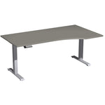 Geramöbel Schreibtisch Elevate Plus onyx silber – Produktbild 2
