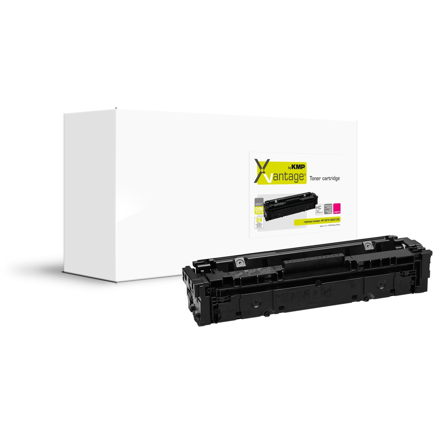 KMP Toner Kompatibel mit HP 207X magenta - Wiepa Bürofachpartner