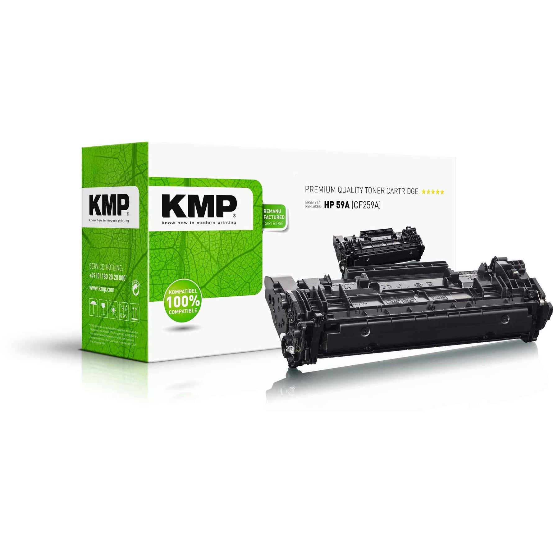 KMP Toner schwarz Kompatibel mit HP 59A