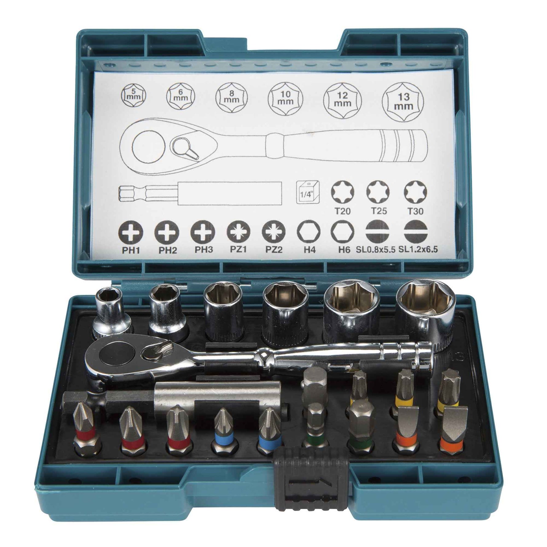 Makita® Steckschlüssel-Satz B-54081