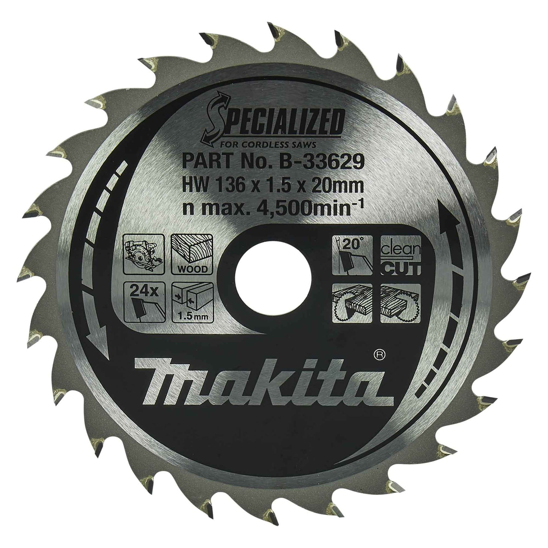 Makita® Sägeblatt SPECIALIZED