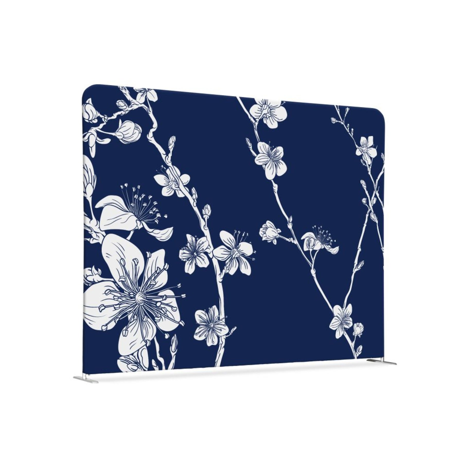 Showdown® Displays Trennwand Abstrakte Japanische Kirschblüte 200 x 150 x 45 cm (B x H x T) – Produktbild 5