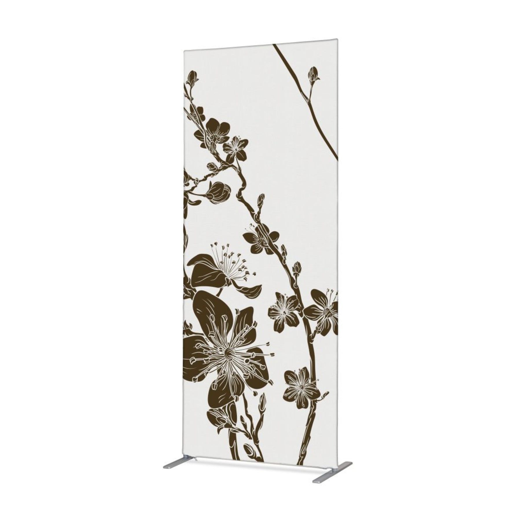 Showdown® Displays Trennwand Abstrakte Japanische Kirschblüte 100 x 200 x 45 cm (B x H x T) – Produktbild 8