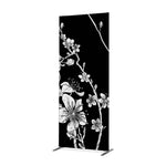 Showdown® Displays Trennwand Abstrakte Japanische Kirschblüte 85 x 200 x 45 cm (B x H x T)