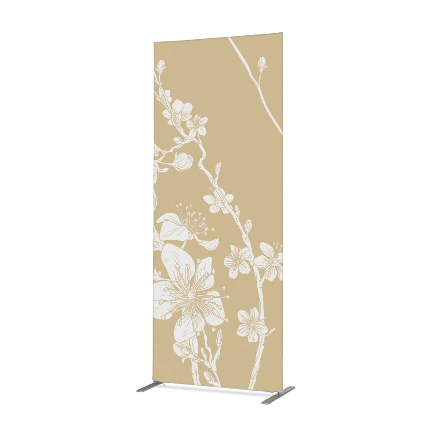 Showdown® Displays Trennwand Abstrakte Japanische Kirschblüte 100 x 200 x 45 cm (B x H x T) – Produktbild 7