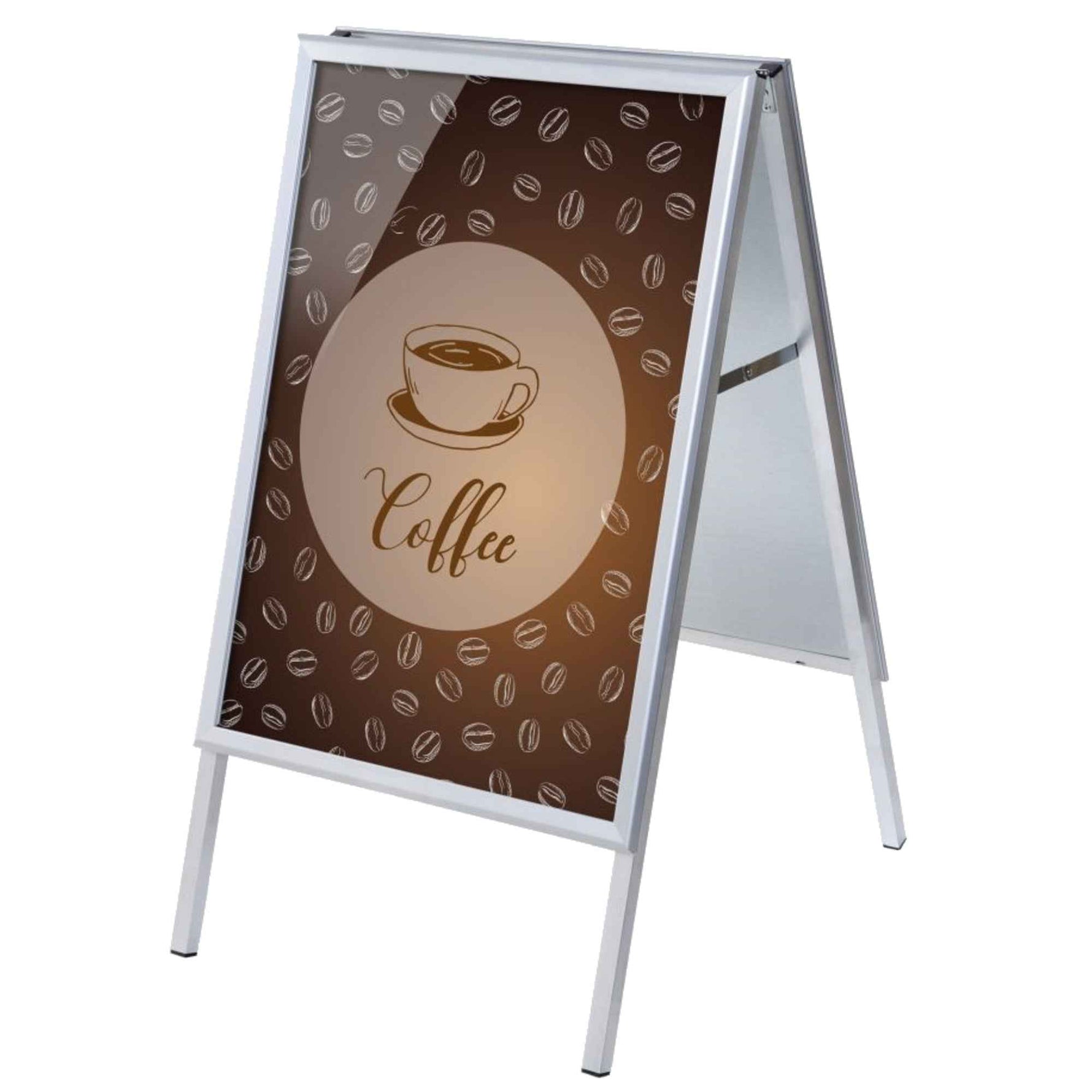 Showdown® Displays Kundenstopper DIN A1 Coffee
