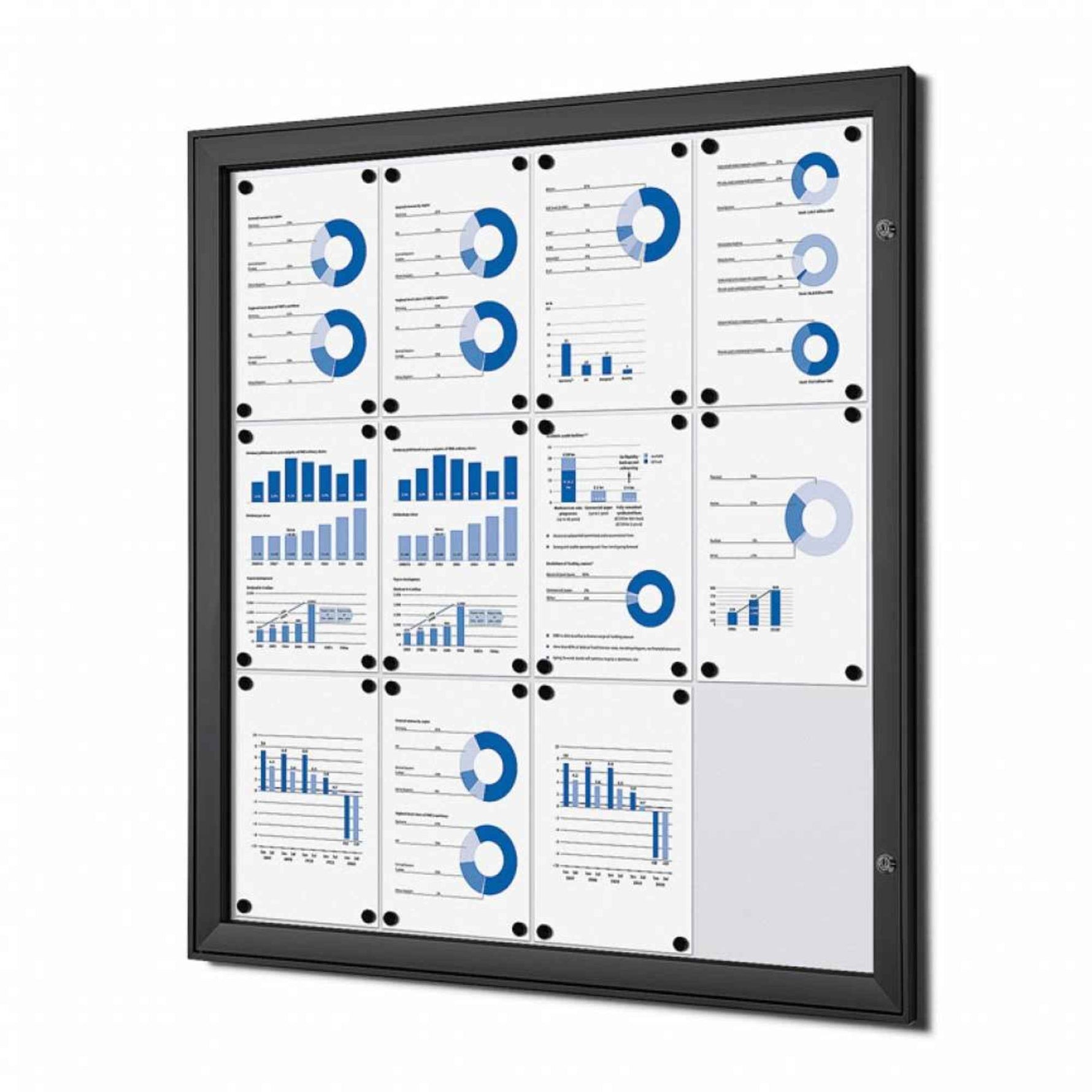 Showdown® Displays Schaukasten 12 x DIN A4