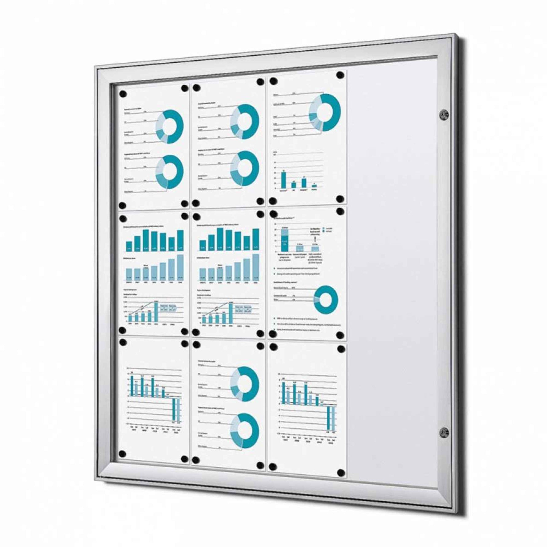 Showdown® Displays Schaukasten 12 x DIN A4