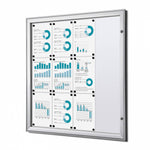 Showdown® Displays Schaukasten 12 x DIN A4 - Wiepa Bürofachpartner