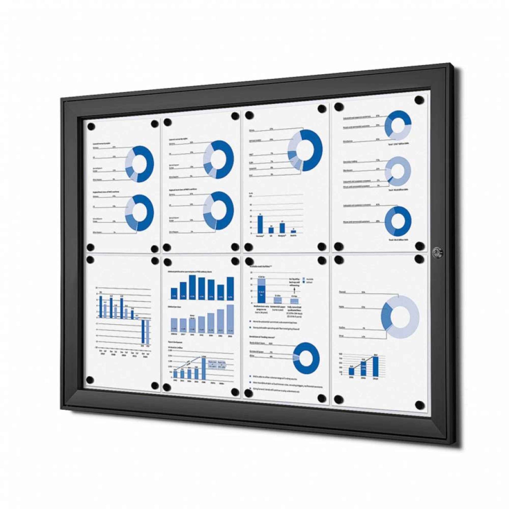 Showdown® Displays Schaukasten 8 x DIN A4